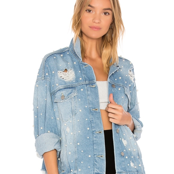 Sunday Funday Pearl Denim Jacket | Poshmark